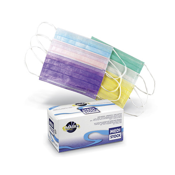 Masques chirurgicaux IIR Bleu 