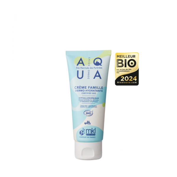 Crème famille Dermo-Hydratante BIO 100ml Aqua