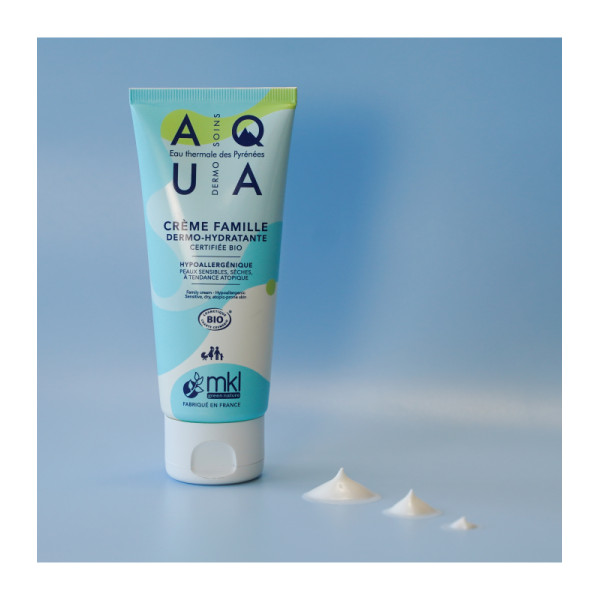 Crème famille Dermo-Hydratante BIO 100ml Aqua