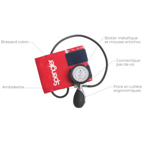 Tensiomètre manuel ambidextre Lian Métal - Spengler