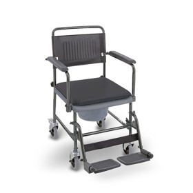 Chaise percée à roulettes Cascata