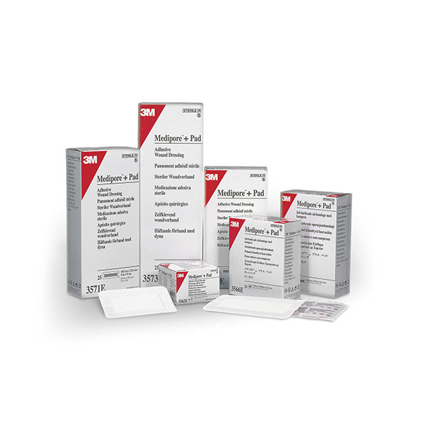 Medipore+Pad stérile avec compresse 6 x 10 cm