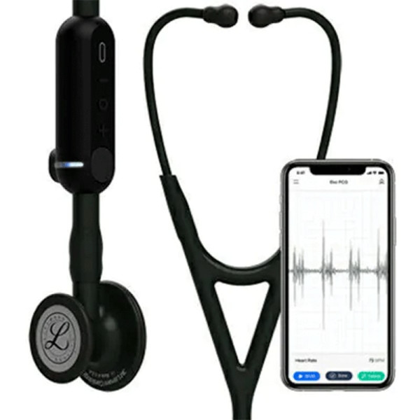 Stéthoscope numérique Littmann Core - Double pavillon - Noir