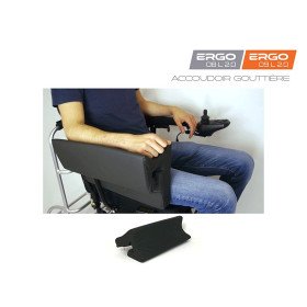 Accoudoir gouttière