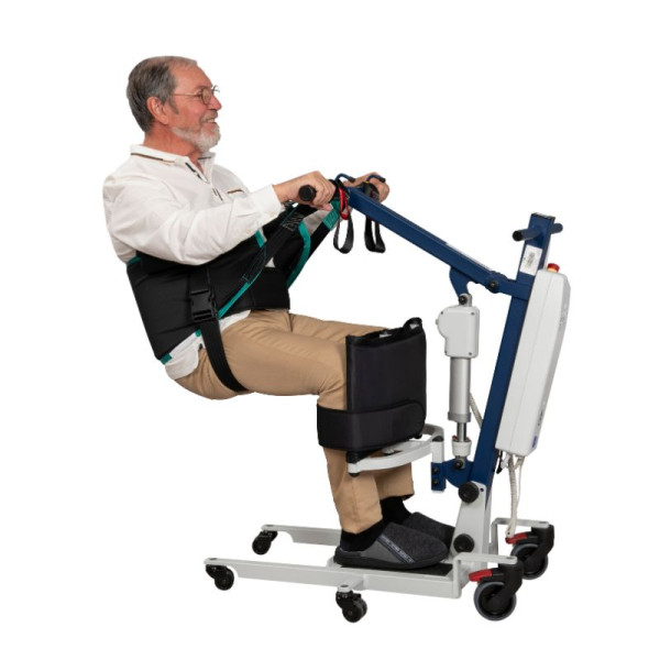 Sangle de verticalisateur dorsale et aide à la déambulation