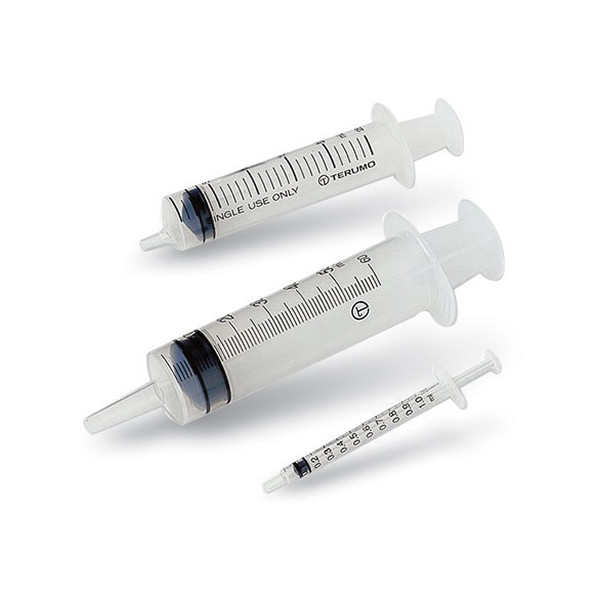 Seringues 3 pièces - 20 ml - Luer Lock excentré