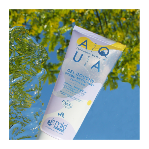 Gel douche Dermo-Nettoyant BIO 100ml Aqua