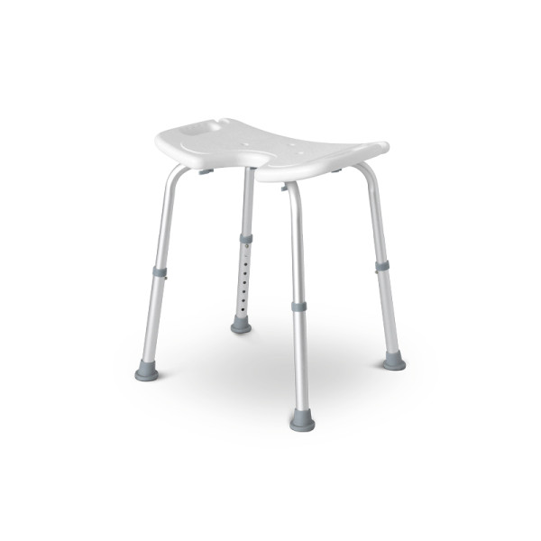 Tabouret rectangulaire avec découpe intime AquaClean