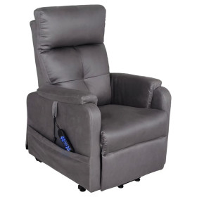 Fauteuil releveur 4 moteurs Louise - Gris