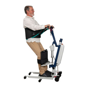 Sangle de verticalisateur dorsale et aide à la déambulation