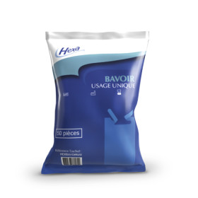 Bavoir Hexa adulte UU Bleu