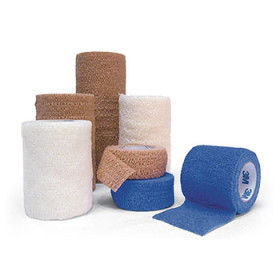 Bandes de contention cohésives élastiques 3M™ Coban™ 10cm x 4,50m couleur chair
