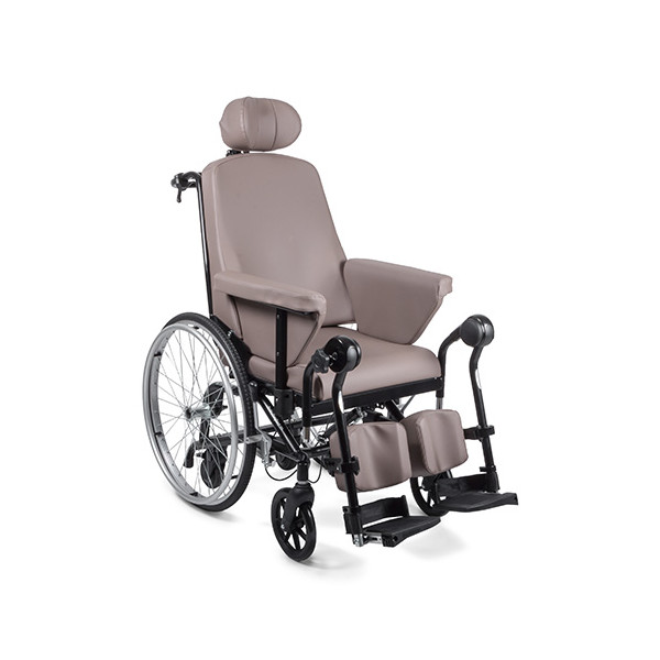 Fauteuil roulant manuel, à inclinaison manuelle par vérins à gaz, Inéo Confort 