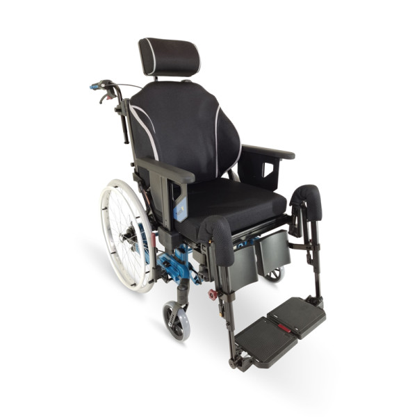 Fauteuil roulant manuel pliant de confort Netti V