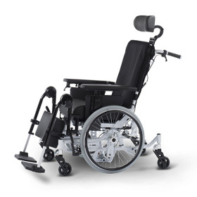 Fauteuil roulant manuel pliant de confort 6 roues Weely Podal