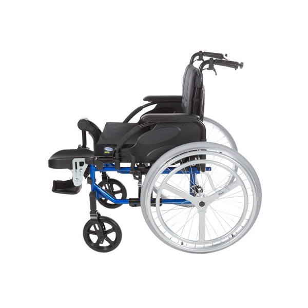 Fauteuil roulant manuel Action 4 NG Dual HR double main courante.