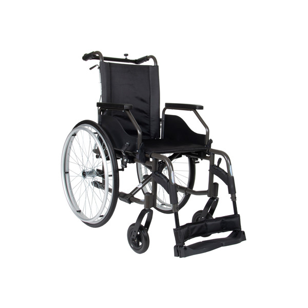 Fauteuil roulant manuel pliant. Dossier fixe. Novo Light