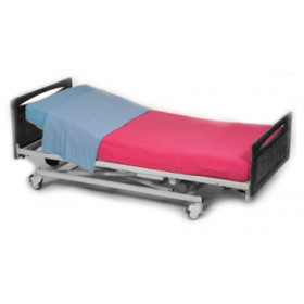 Pack de draps bleus pour lit de 90 cm