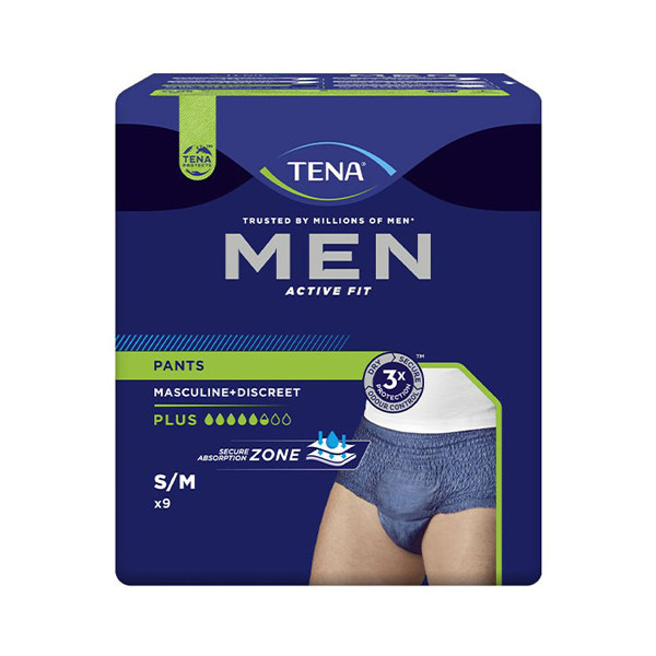 Tena Men Active Fit Pants Plus - Taille S/M