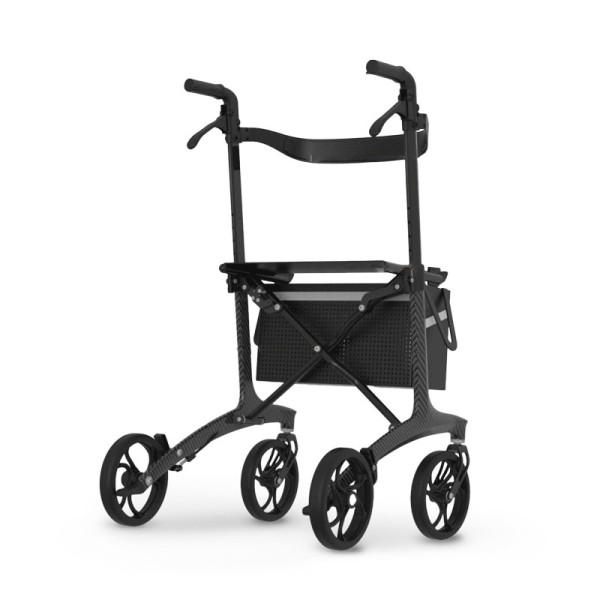 Rollator 4 roues MOOV LIGHT - Carbone