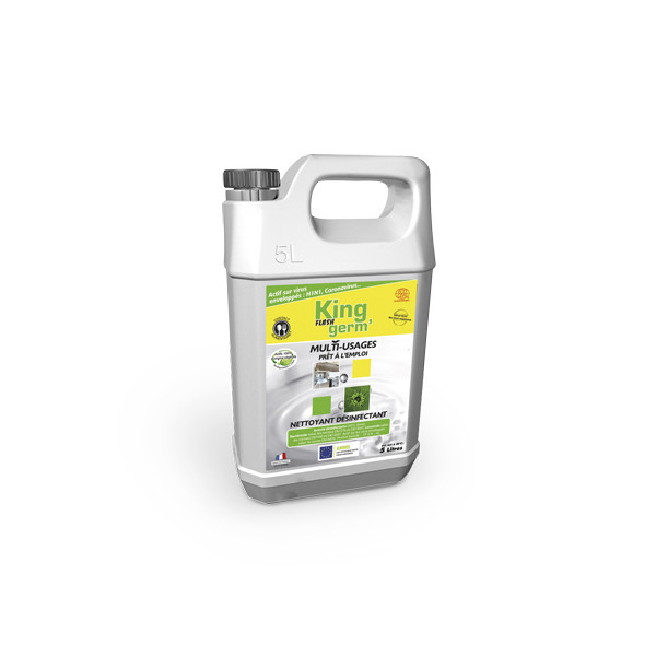 Desinfectant détergent dégraissant multi-usage Flash'Germ