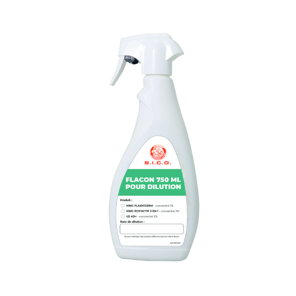 Flacon vide pour dilution 