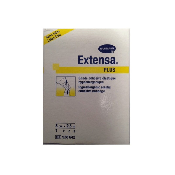Bande adhésive élastique Extensa®+ 8 cm x 2,5 m