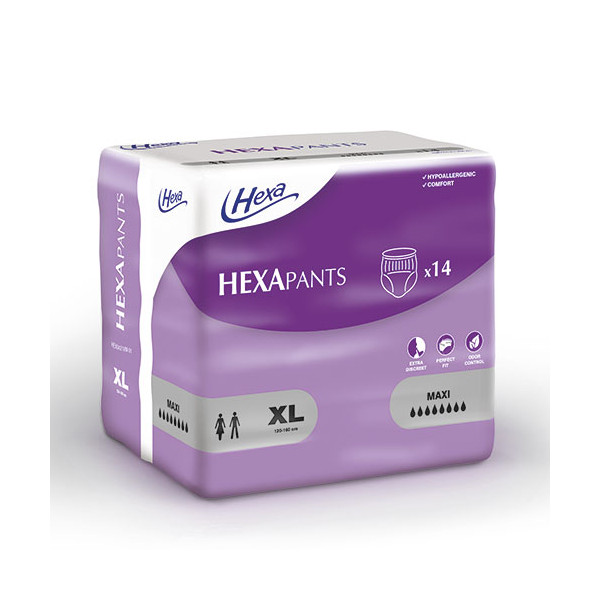 HEXApants Maxi XL - Sachet de 14
