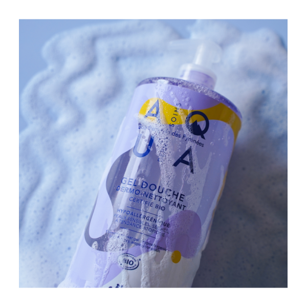 Gel douche Dermo-Nettoyant BIO 1L Aqua
