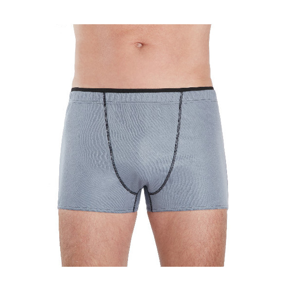 Boxer 100% Intraversable Gris - Taille 6
