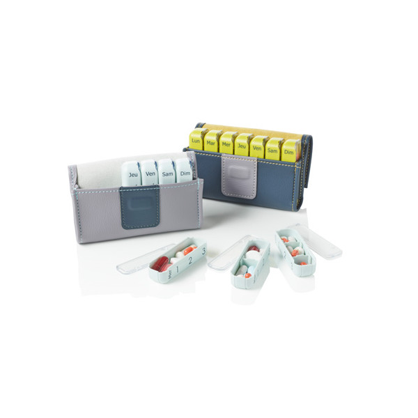 Pilbox Mini Gris foncé