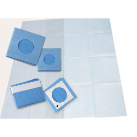 Champ chirurgie standard troué 50 x 75 cm