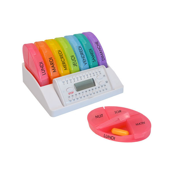 Pilulier électronique portable