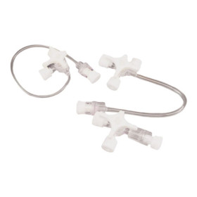 Robinet BD™ Connecta™ 3 voies Avec prolongateur 25 cm. La boîte de 20.