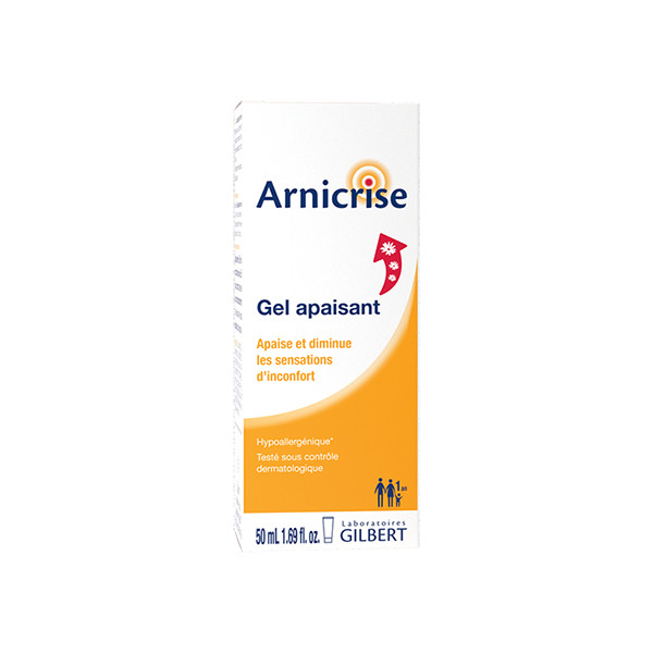 Gel apaisant arnica Arnicrise - Tube 50 ml
