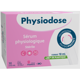 Sérum physiologique stérile - 10 ml