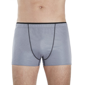 Boxer 100% Intraversable Gris - Taille 2