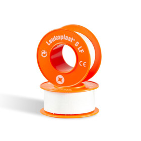 Sparadrap tissé acétate à l’oxyde de zinc Leukoplast S LF 5 m x 2 cm