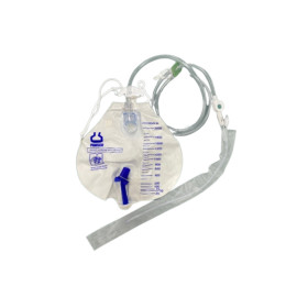 Poche préconnectée Pahsco - Silicone CH 16