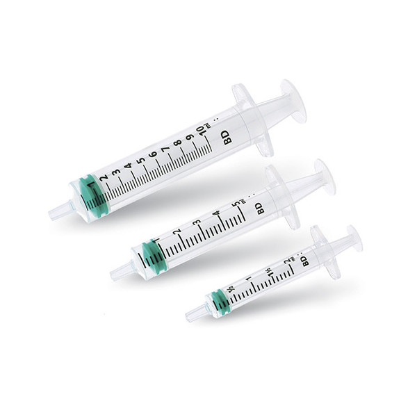 Seringue 3 pieces Emerald 2 ml cone centré boîte de 100