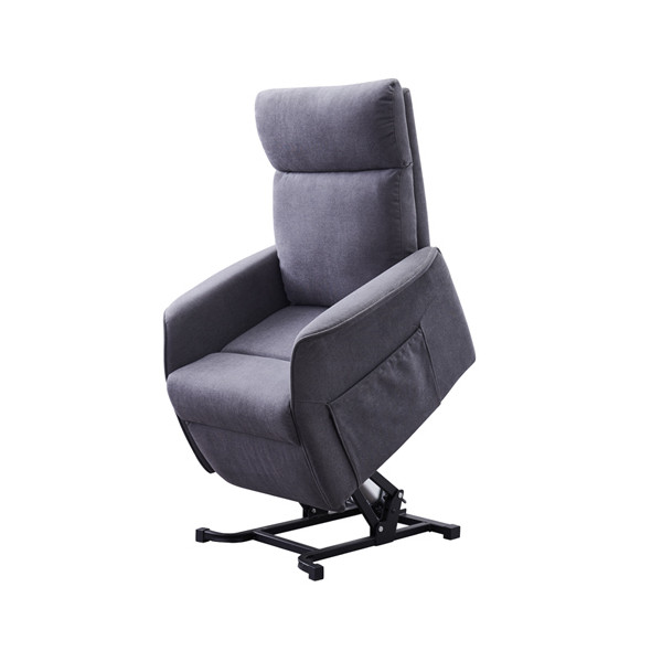 Fauteuil releveur économique Pico Micro - Microfibre - Gris - Livorno