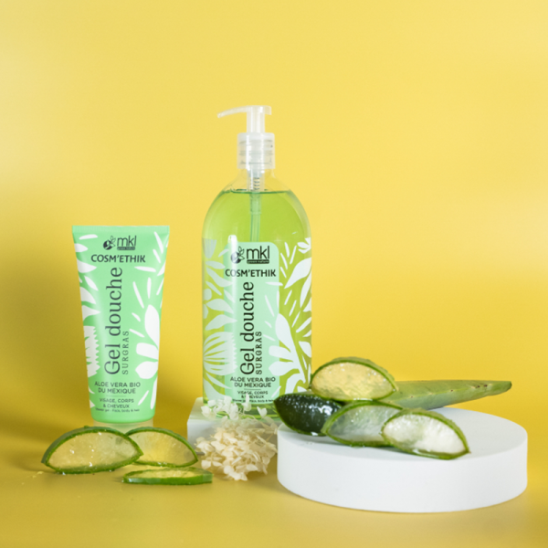 Gel douche à l'aloe vera Bio