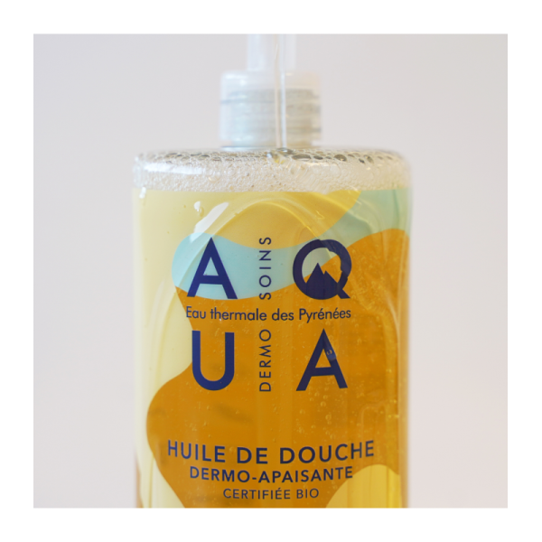Huile de douche Dermo-Apaisante BIO 1l Aqua