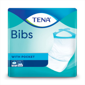 TENA Bibs - Taille M/L - Dimensions : 37 x 68 cm