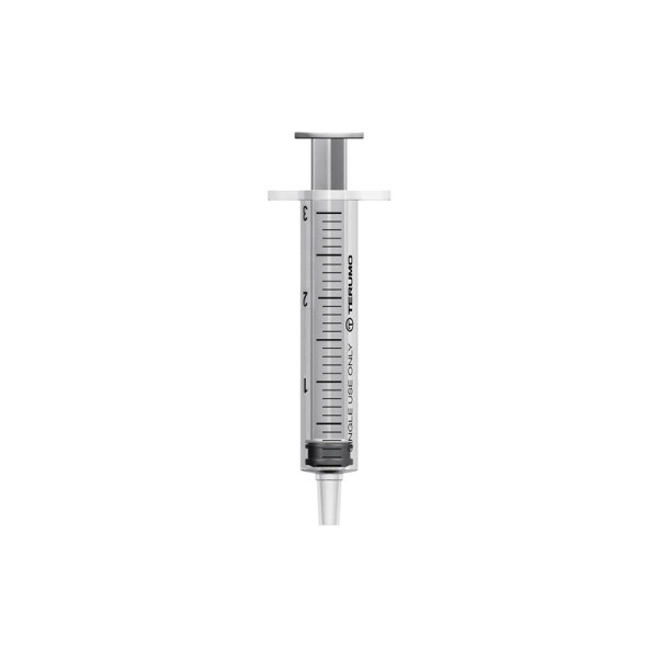 Seringues 3 pièces - 3 ml - Luer Slip centré