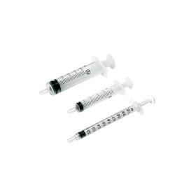 Seringues 3 pièces Tuberculine - Sans aiguille - 1 ml 