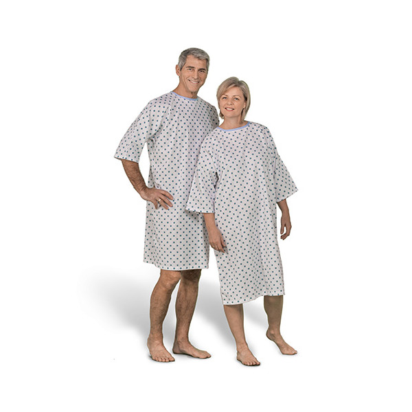 Chemise d’hôpital mixte adulte