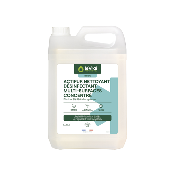 Actipur nettoyant désinfectant multi-surfaces concentré
