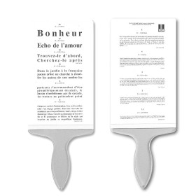 Echelle de Parinaud pour lettrés