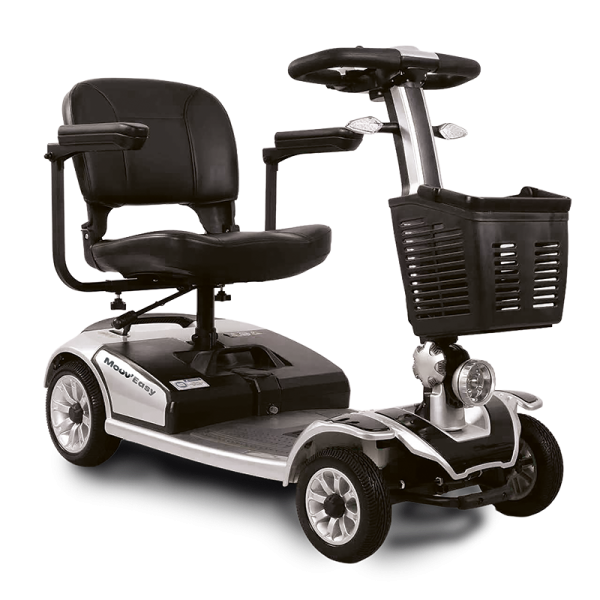 MOOV'EASY - Scooter Electrique 4 Roues Gris